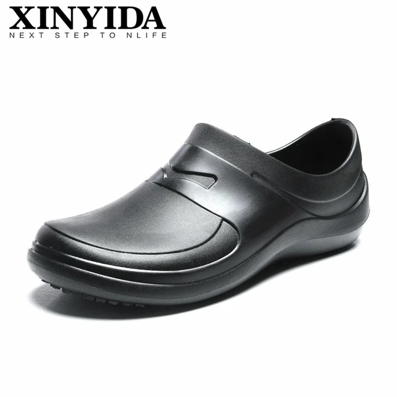 High Quality EVA Chef Shoes Flat Breathable Cook Shoes Hotel Restaurant Kitchen Slippers Oil-proof Waterproof Working Sandals