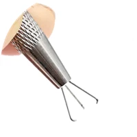 DE4 Claws Pick-up Tool Jewelry Beads Diamond Gems Prong Holder Tweezer Catcher Grabber Stainless Steel Chip Gripper