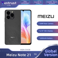 Global Version Meizu Note 21 Smartphone 6000mAh Battery 50MP Rear Camera 6.74’’ HD+ Display 90Hz Refresh Rate Octa Core CPU