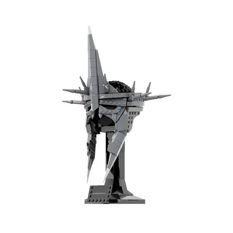 578-delige MOC beroemde film-/televisieserie Wizard King helmmodel doe-het-zelf speelgoed - verjaardagscadeau voor kinderen