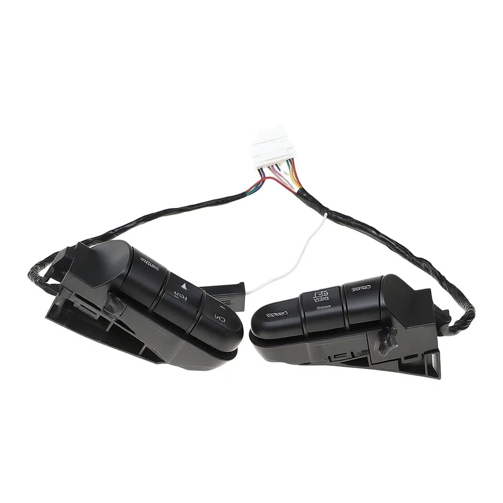 As Shown In The Picture Steering Wheel Switch ABS Material Construction Easy Installation Process Stable Working Performance