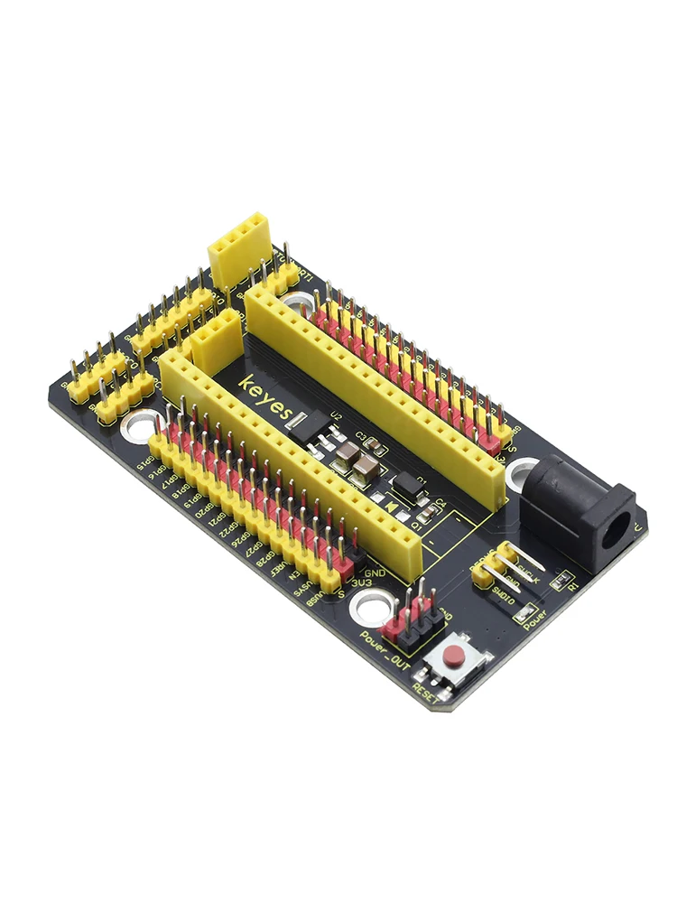 Keyestudio Raspberry Pi Pico IO Shield karta rozszerzeń dla Raspberry Pi Pico płytka rozwojowa zestaw do samodzielnego montażu projekty elektroniczne — zdjęcie produktu 7