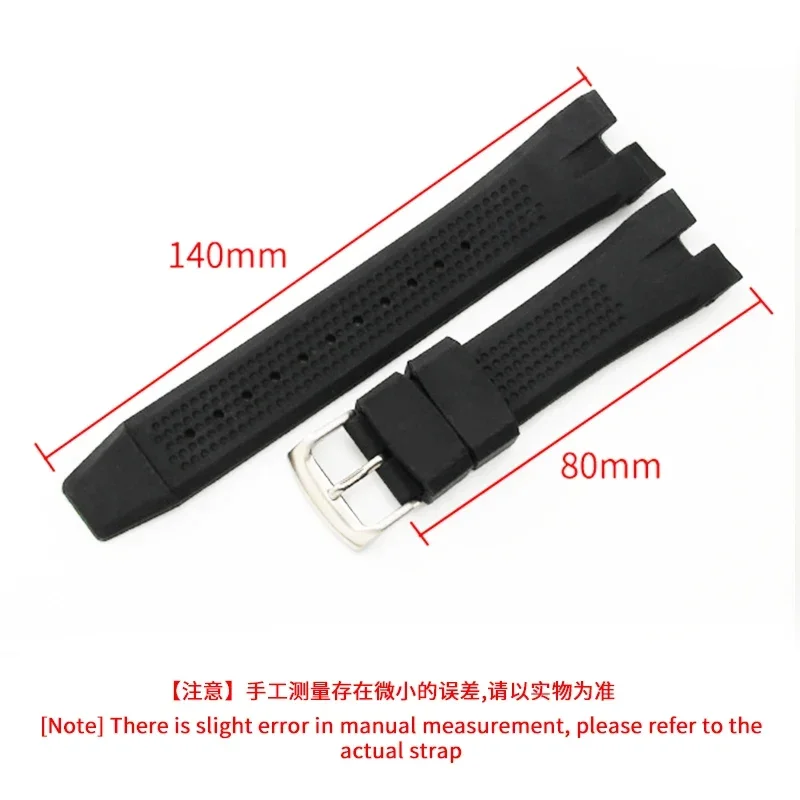 Soft and Comfortable Silicone Watchband for Citizen Aw1475 Aw1476 Aw1477 Ca4154 Ca4155 Men's Waterproof Watch Strap 24mm