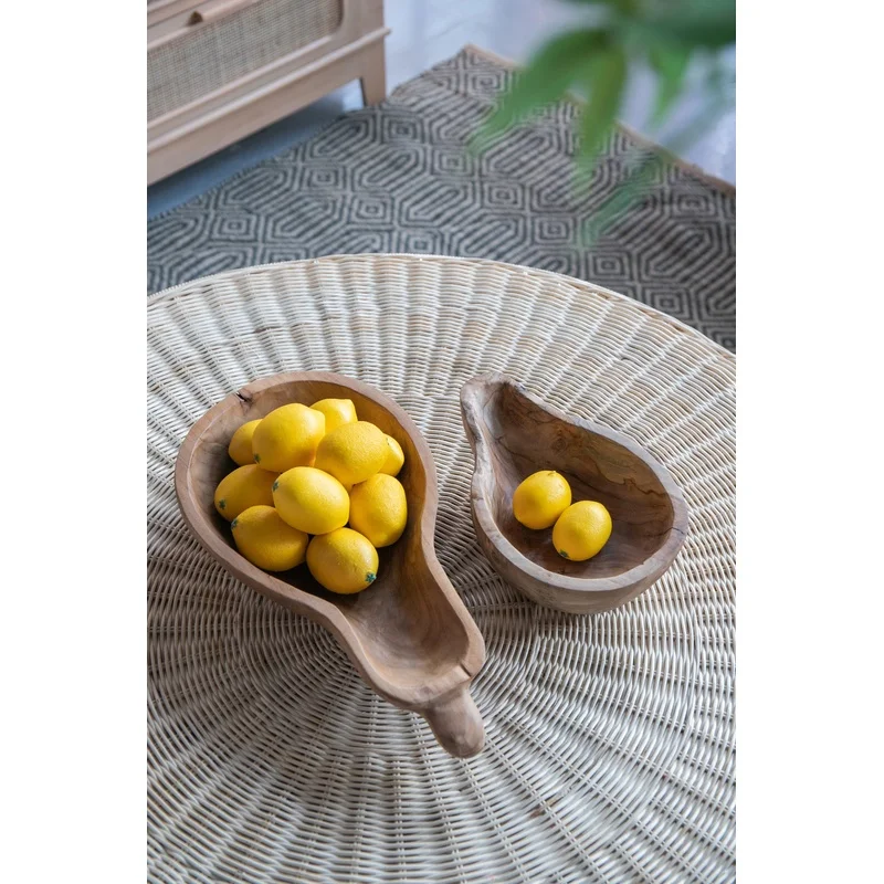 

S2 Teak Gourd Bowl