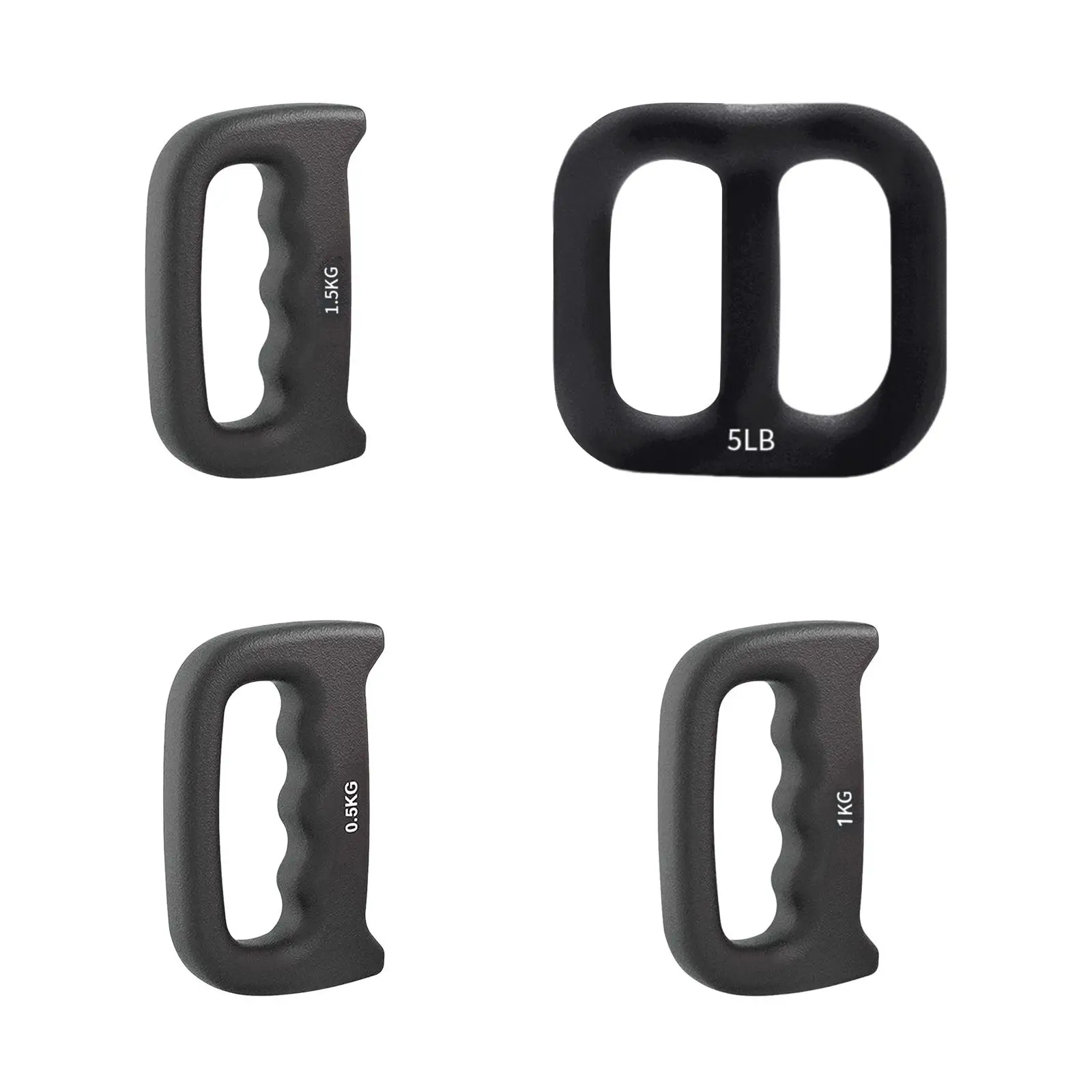Hand Weight Boxing Dumbbell Ergonomic Handheld Weight Grip Dumbbell for Pilates Walking Speed Shadow Boxing image 2
