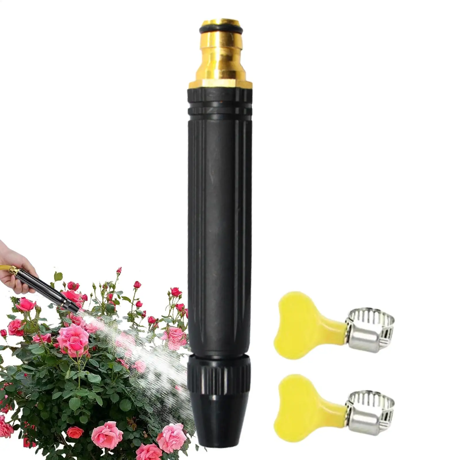 Water Nozzle High Pressure Adjustable Powerful Leak-proof Tool High Pressure Washer Nozzle For Car Home Garden Washing Cleaning