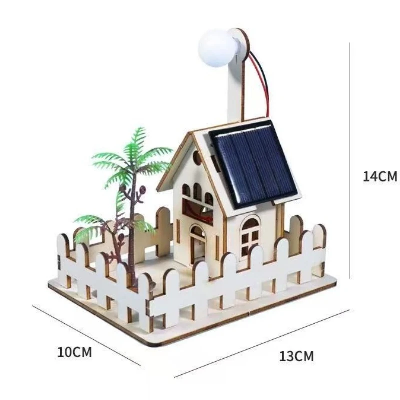 DIY Solarbetriebene Kinder-Wissenschafts- und Bildungs-Experimentierspielzeuge, Handmontierte Modelle, Wissenschafts- und Bildungsspielzeuge – Detail 7