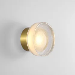 Designer's Creative Wall Lamp Simple Light Luxury Porch Background Wall Bedside Decor Lamp Bedroom Bathroom Wall Light Fixture