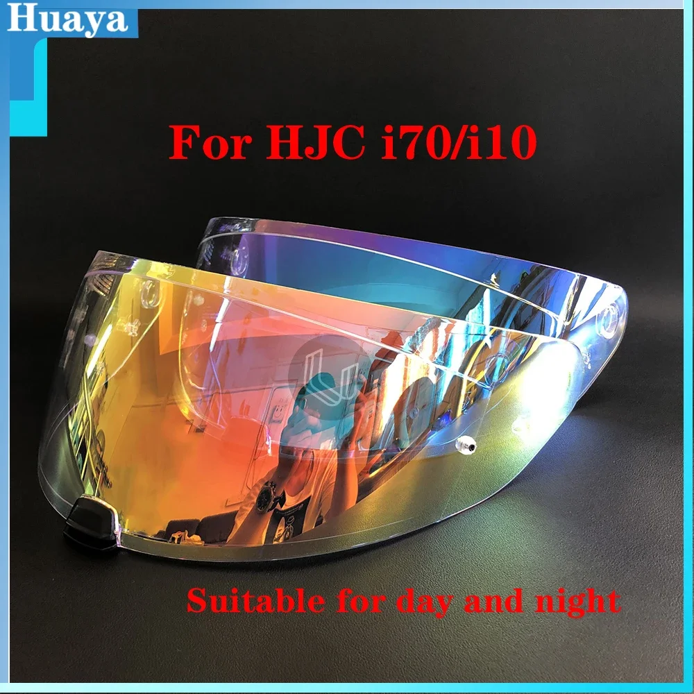 

Motorcycle Helmet Sun visor Goggles lens Fit For HJC i70 i10 HJ-31 Helmet Anti UV Protection Visor