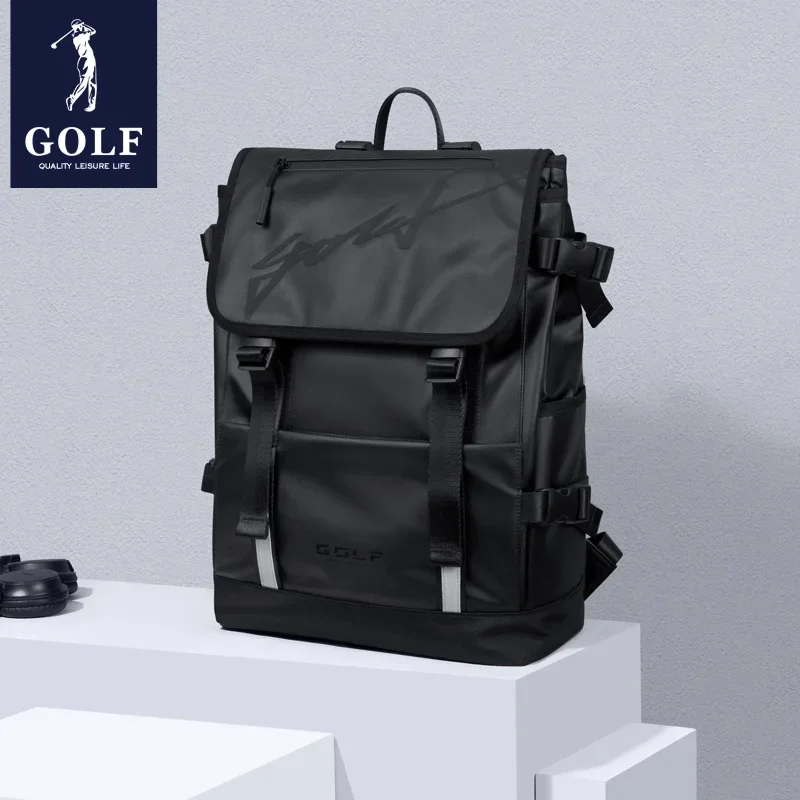 GOLF Backpack Men Black Business Laptop Bag Fashion Briefcase Backpacks Versatile Stylish University Bags Boys Travel Waterproof