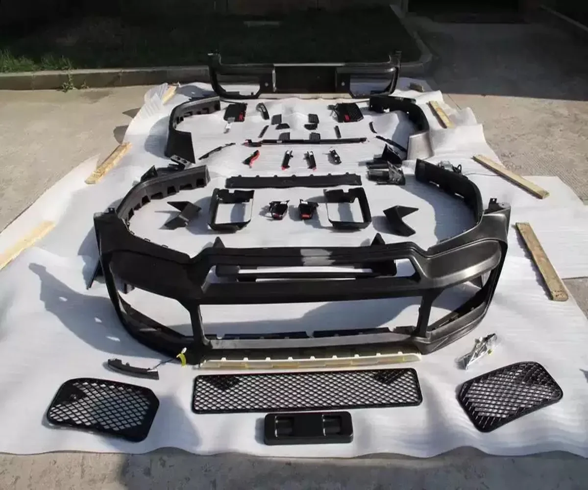 

Car Front bumper Body kit surrounded Radiator grille cover frame for Mercedes-Benz G-Class W464 G500 G63 modified