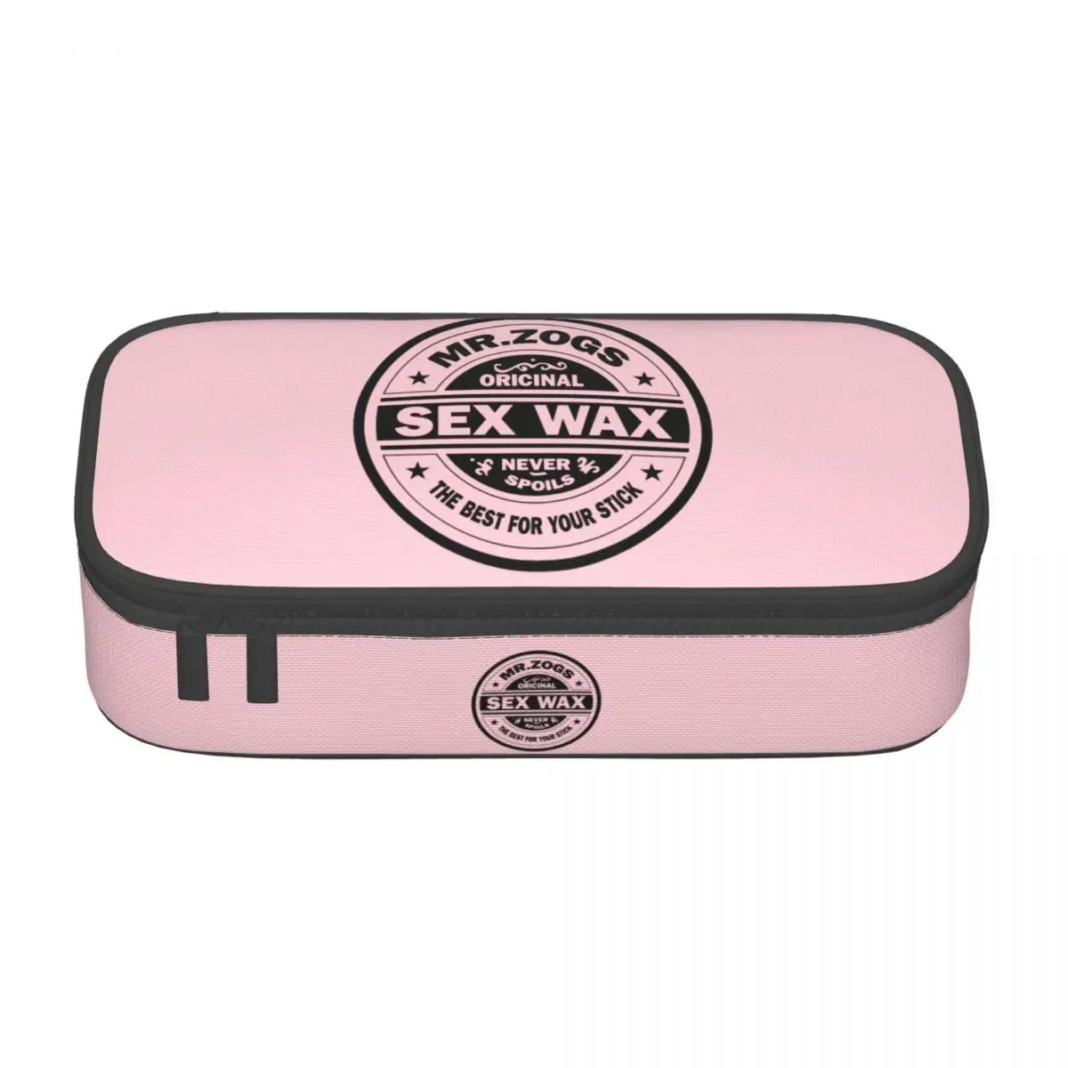 Custom Cute Mr Zogs Sex Wax Pencil Cases for Boys Gilrs Large Storage Pen Bag Box School Supplies