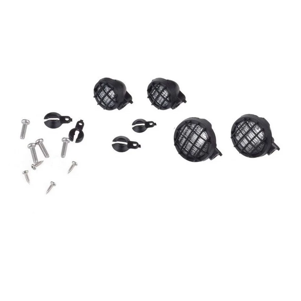 BFYLW RC Auto runder Lampenschirm/Lichtabdeckung für 1:10 RC Crawler Axial SCX10 D90 Tamiya CC01