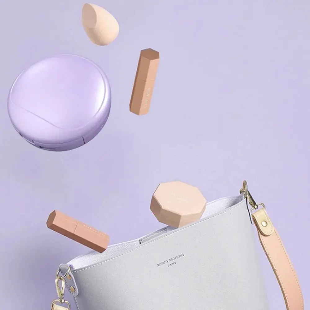 Mobile Energy 4-in-1 LED Makeup Mirror 2 Color Light 3x Magnifier Lighted Vanity Mirror Large Capacity Battery 3 Mode Heating