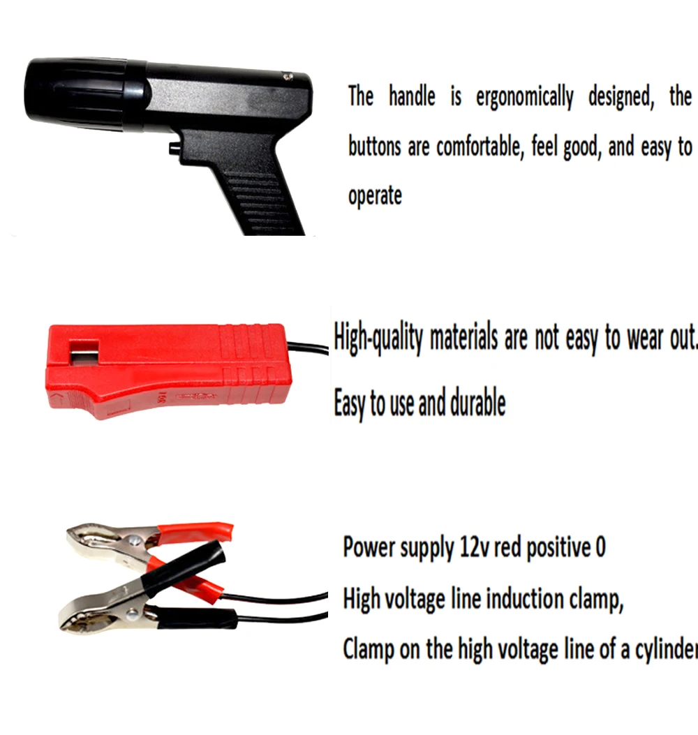 Automobile and Motorcycle Special Gasoline Engine Ignition Timing Lamp TL-122 Engine Detection