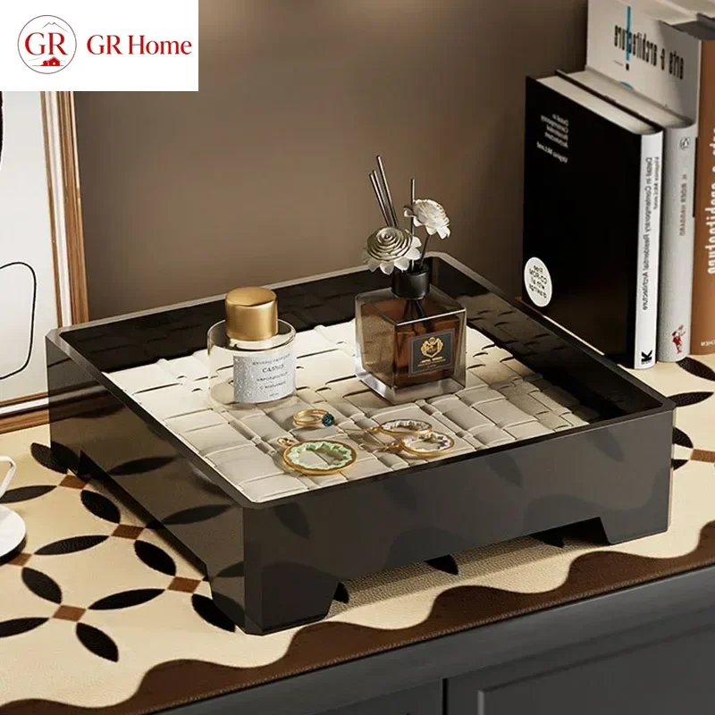 Elegant Key Holder Tray for Entryway, Modern Catchall Dish for Keys & Mail, Stylish Home Decor Organizer for Table Countertop