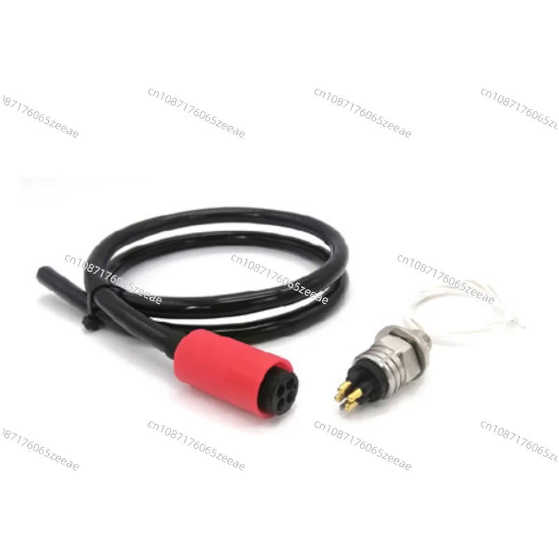 MCIL4F rov subconn micro circular 4pin male bulkhead 316L subsea underwater cable connector