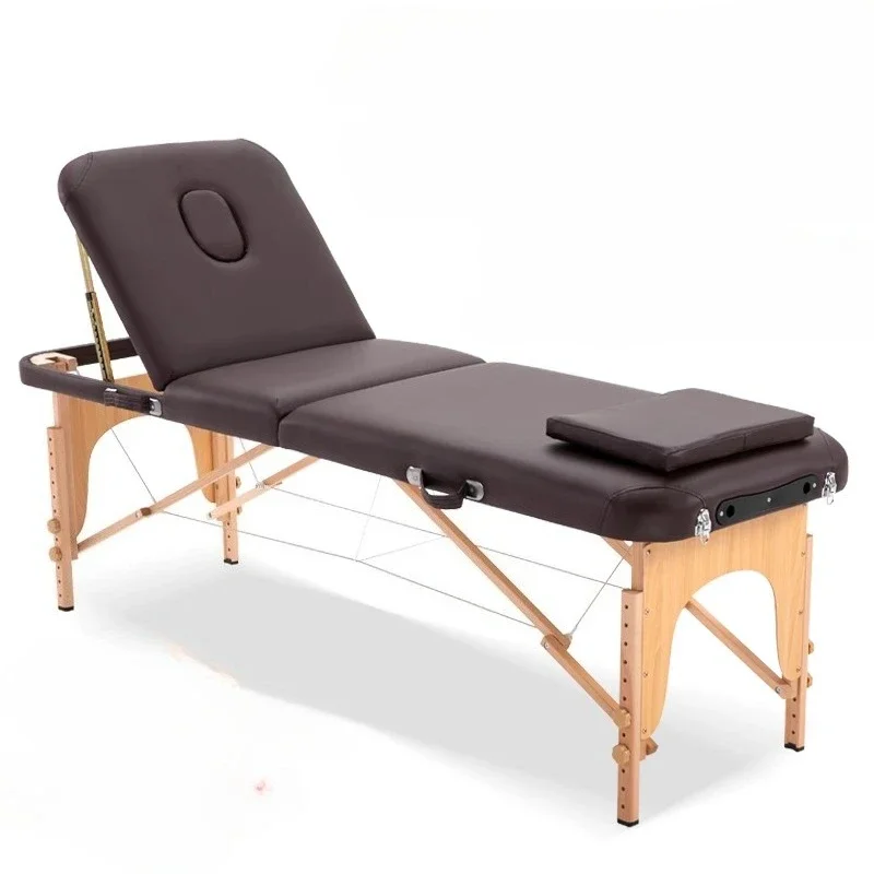 Household Massage Table Portable Lift Cervical Spine Multi-functional Design Massage Bed Space-saving Meuble Salon Furniture