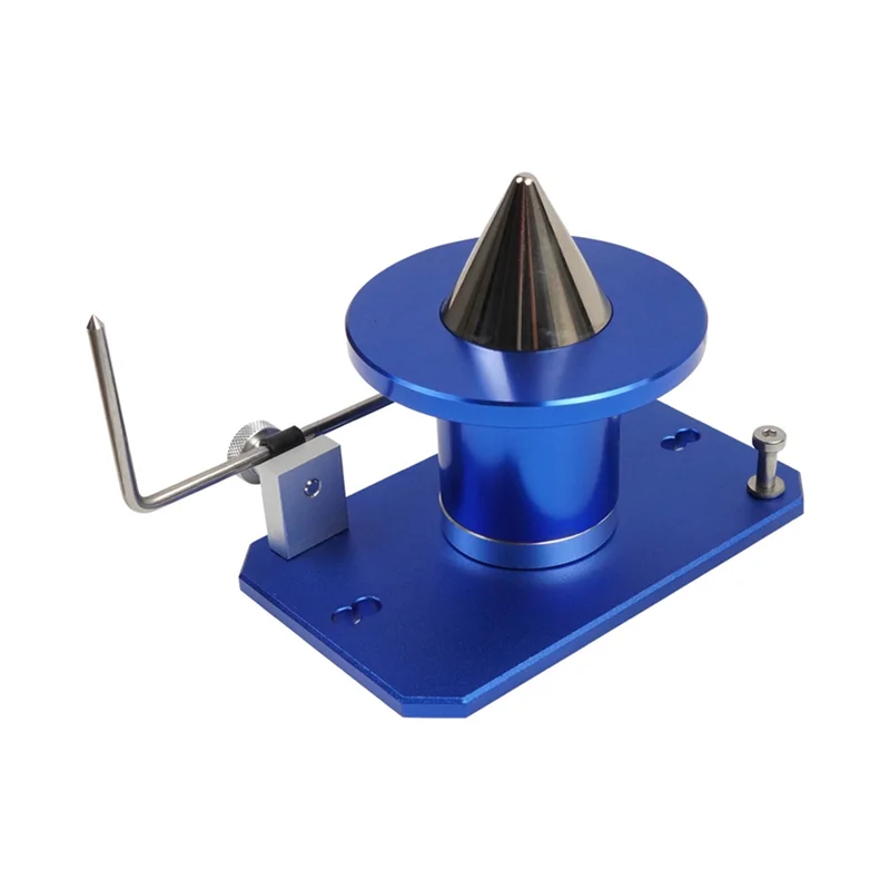 Bilanciatore lama per tosaerba KYCOR, alta precisione con magnetico per supporto lama regolabile, strumento di bilanciamento lama montato a parete