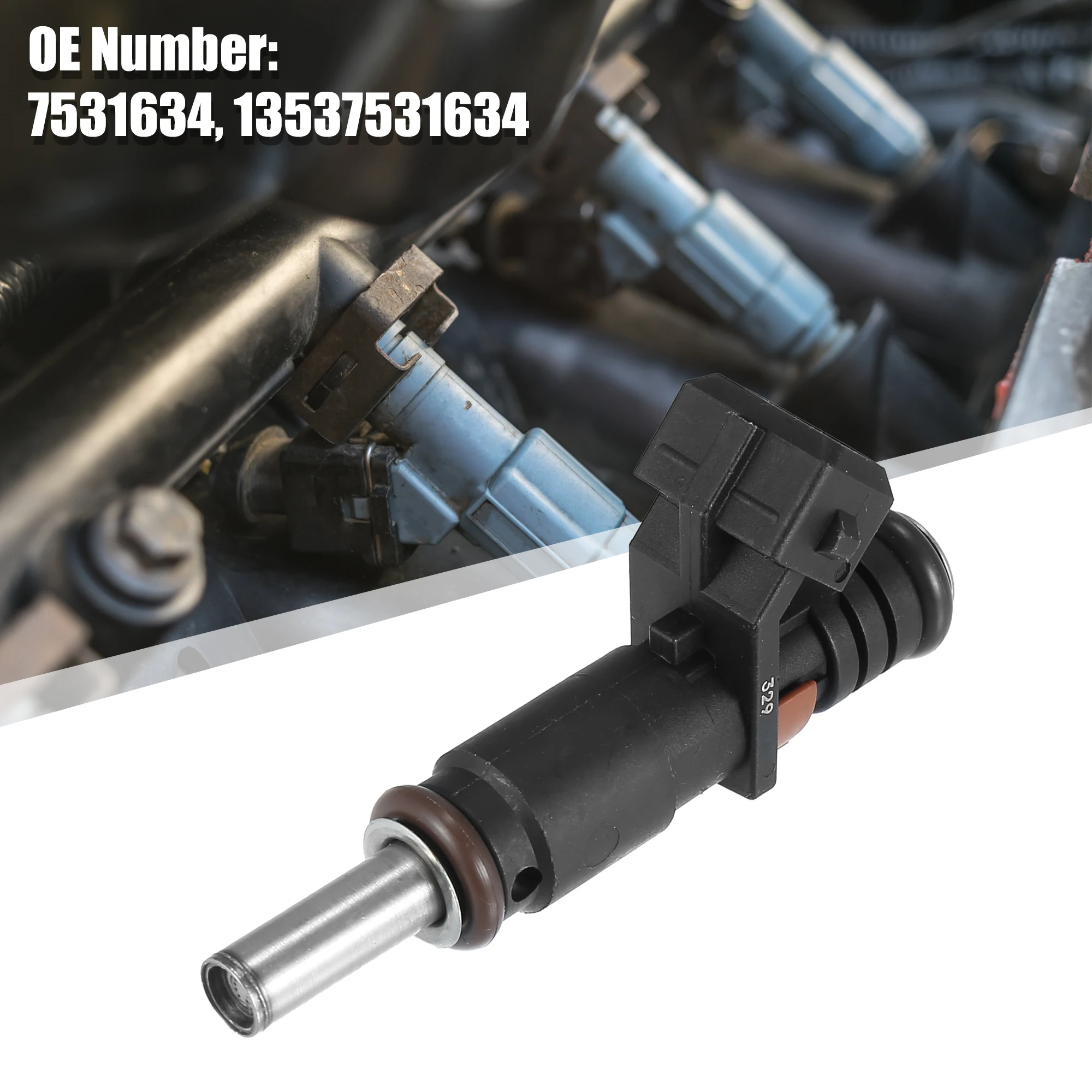 

UXCELL 6 шт. 13537531634 Замена топливной форсунки для BMW 325i 325xi 330i 330xi 3.0L 2006