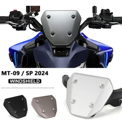 For YAMAHA MT09 mt09 MT 09 MT-09 SP 2024 New Motorcycle Accessories Front Windshield Windscreen Visor Wind Deflector Kit