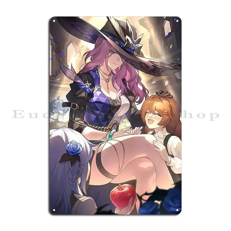 Yet Hope Is Priceless Jade Honkai Star Rail Light Cone Metal Sign Wall Mural Cave Printing Cinema Rusty Tin Sign Poster