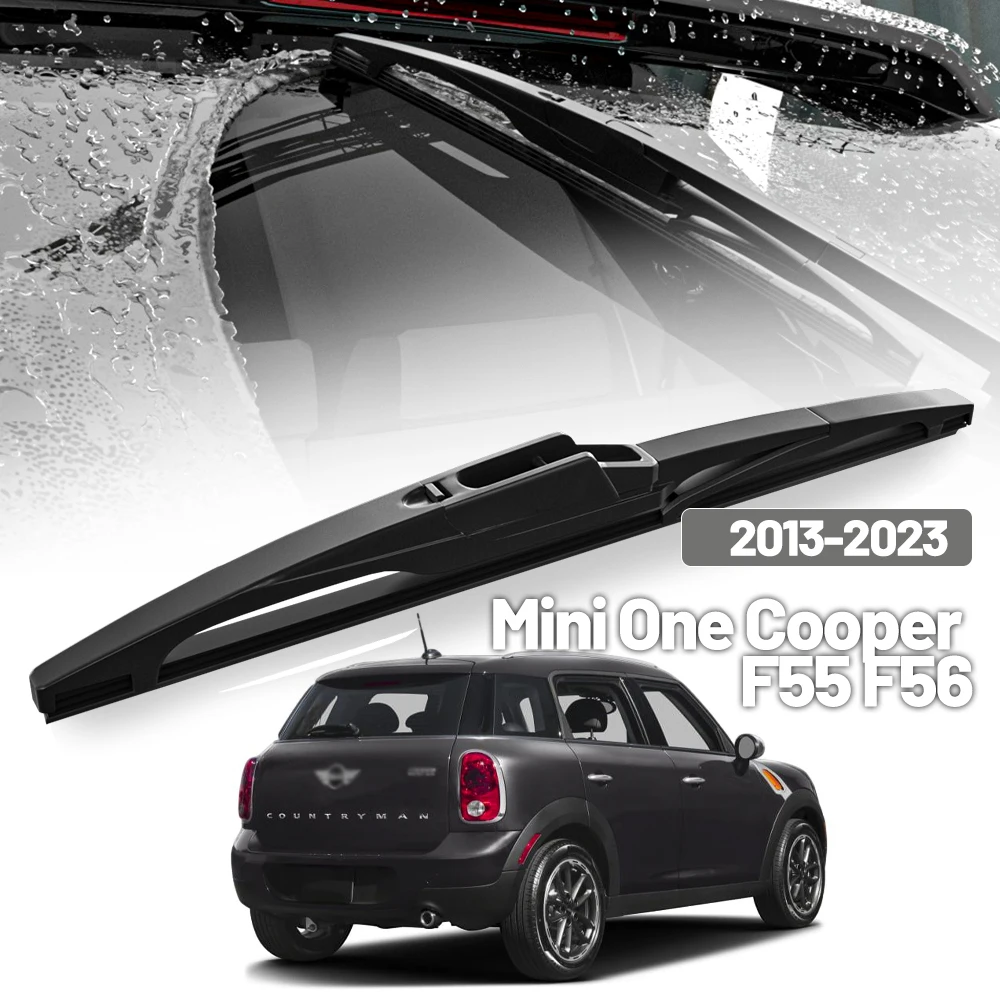 Für Mini One Cooper S D Hatch F55 F56 2013-2023 Heckscheibenwischer Heckklappenfensterwischer Zubehör 10 Zoll