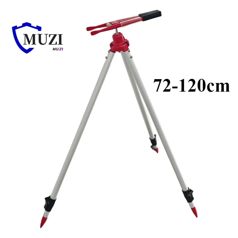 

New 72-120cm Adjustable Telescopic Mini Tripod Tower Ruler Support Total Station Prism Pole Clamp Retractable Mini Pole Bracket