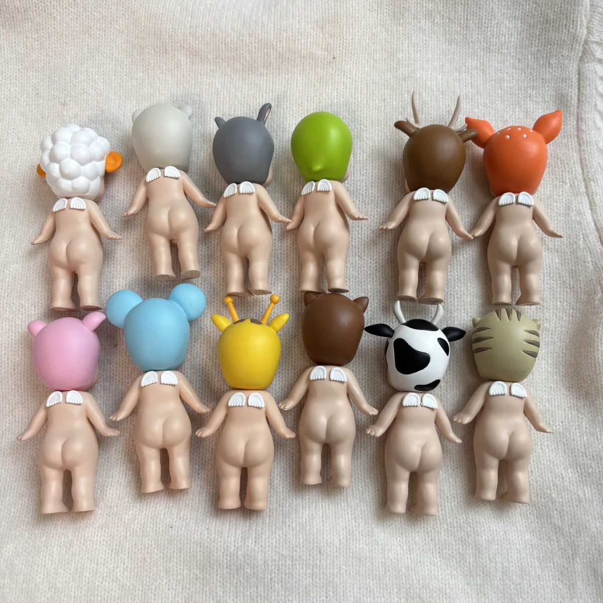 Sonny Angel Alte Version Animal v1 v2 2011-2016 Serie Schafe Elefant Hahn Keine Box Keine Tasche Blindbox