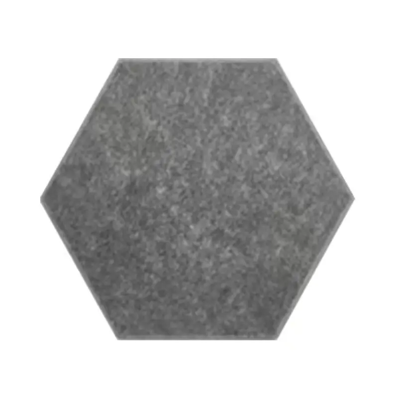 Paquete de 6 paneles acústicos autoadhesivos, paneles de pared hexagonales elegantes de alta densidad que absorben el sonido para absorber el ruido