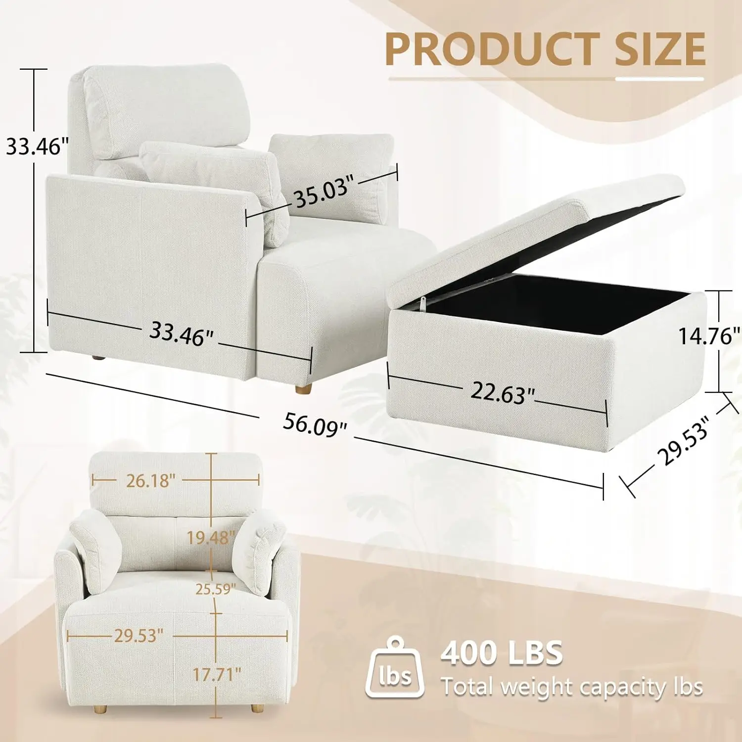 Thumbnail 2 - #23 Accent Lounge Chairs Comparison Guide