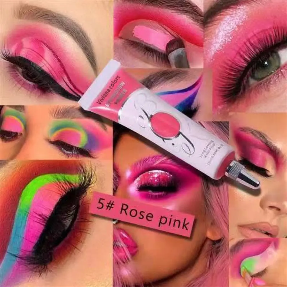 Base d'ombre à paupières colorée, crème longue durée, anti-transpiration, correcteur pour les yeux, imperméable, facile à pousser, liquide, primaire pour femmes