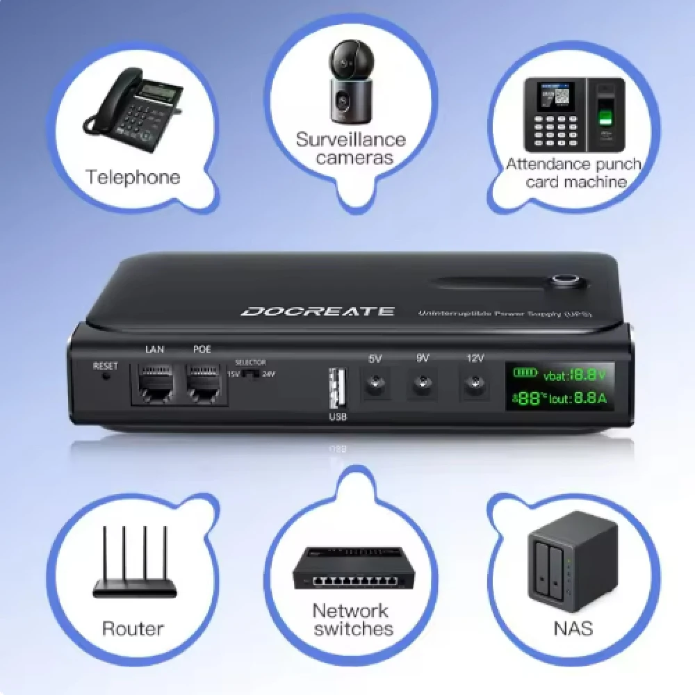 المهنية الطوارئ UPS امدادات الطاقة 5 فولت-24 فولت تيار مستمر الناتج AC85-265V المدخلات الاتحاد الأوروبي التوصيل اختياري لجهاز التوجيه البصري القط والهاتف #1