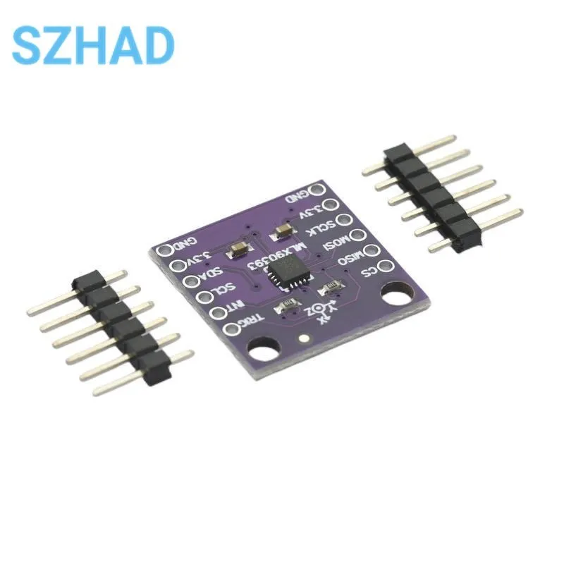 MLX90393 Three Digital Hall Sensors 3D Position Of The Rotational Angular Displacement Sensor Board Contactless