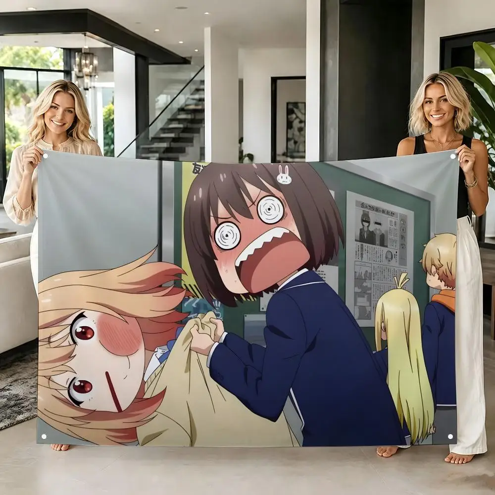 Anime This Art Club Has a Problem Flag Flags Tapestry Creative Pattern Photo Living Room Wall Art Party Outdoor Decor