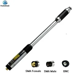 RH-770 Dual Band 144/430MHz High Gain SMA-Male/SMA-Female/BNC RH770 Telescopic Antenna For BAOFENG UV-5R UV-82 888S TYT Radio