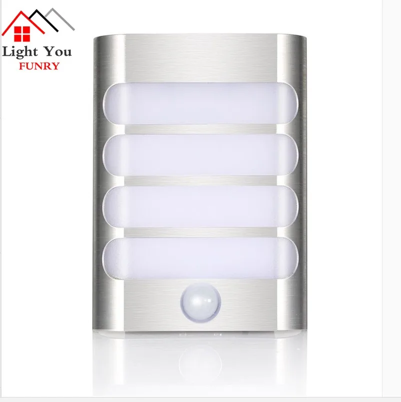 Rechargeable Night Light with Motion Sensor LED Wireless Wall Lamp Night Auto On/Off for Kid Hallway Pathway Staircase 18650