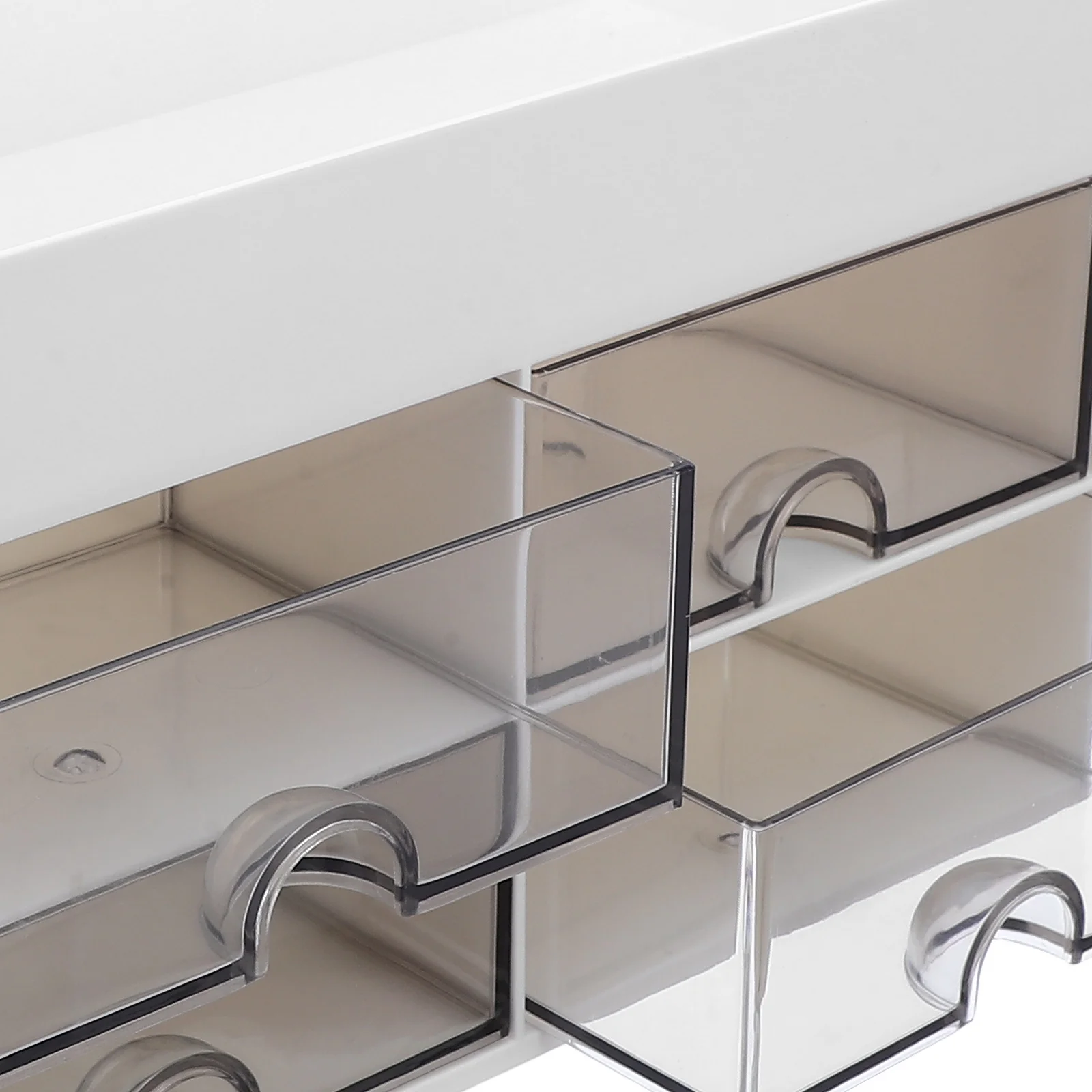 Space-Saving Multifunctional Desktop Storage Box Stable Material Long-Term Use Desk Organizer Pens Desk Supply Organizer