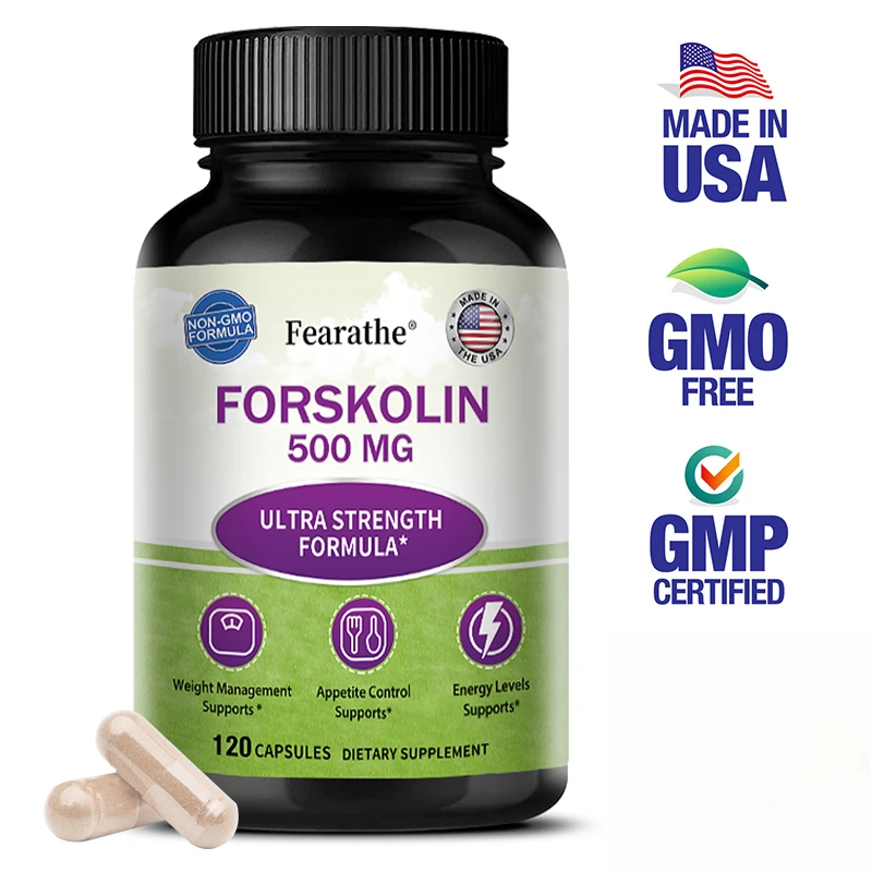 

Forskolin 500 мг капсулы сверхпрочности — поддерживает контроль веса, повышает метаболизм и помогает поддерживать хорошие уровни энергии