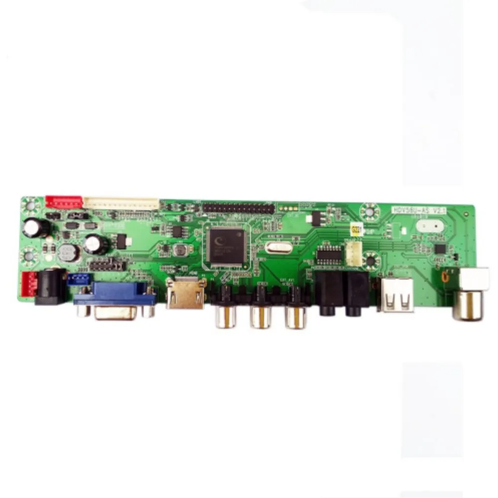 Imagem -02 - Universal Lcd tv Motorista Motherboard tv Reparação Acessórios Drive- Hdv56u-as Hdvx9-as Hdv56r-al V2.2