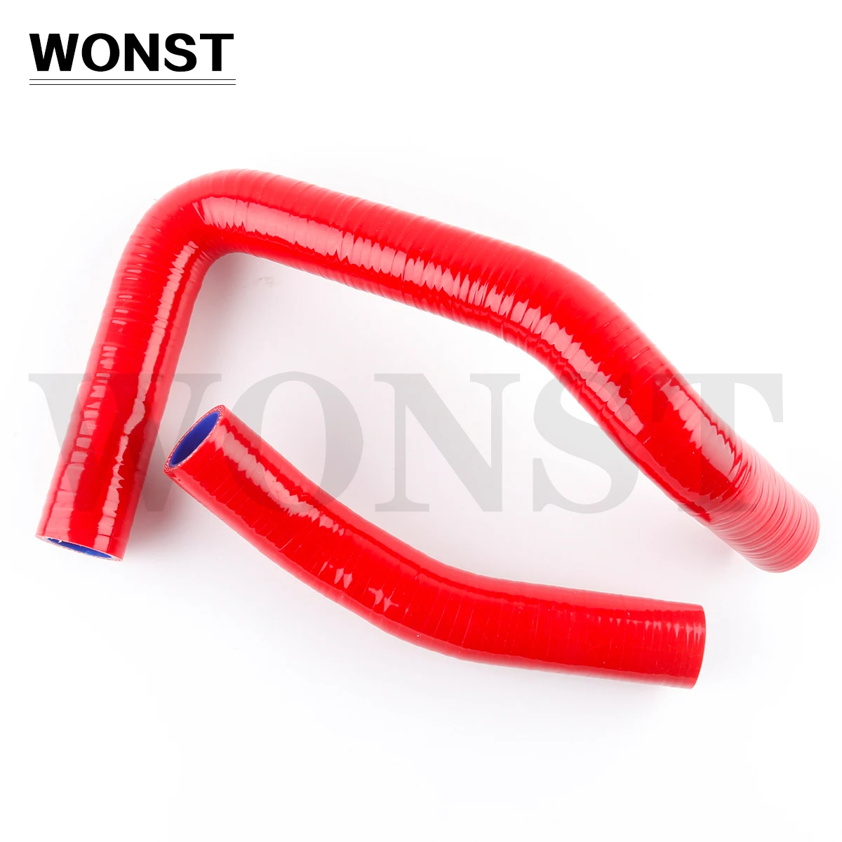 

2Pcs Red For 1983-1987 Toyota Corolla LEVIN SR-5 / GT-S 4A-GEU / 4AGEC AE86 1984 1985 1986 Silicone Radiator Hose Pipe