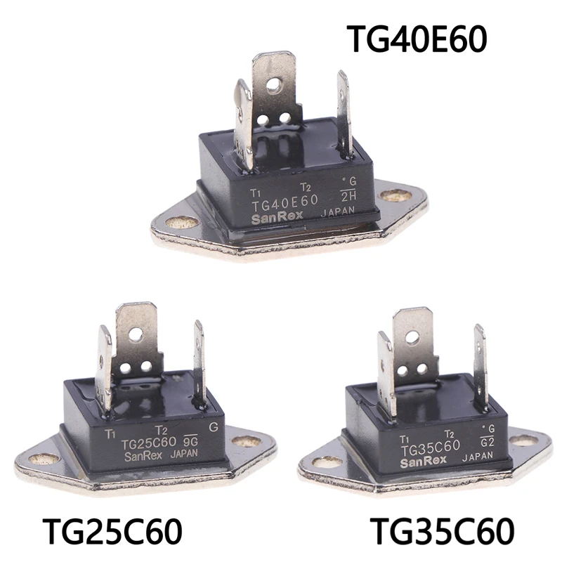 1Pc Bidirectional Thyristor TG35C60 TG25C60 TG40E60 Sansha Triac 25A 35A 40A 600V Welding Machine Module