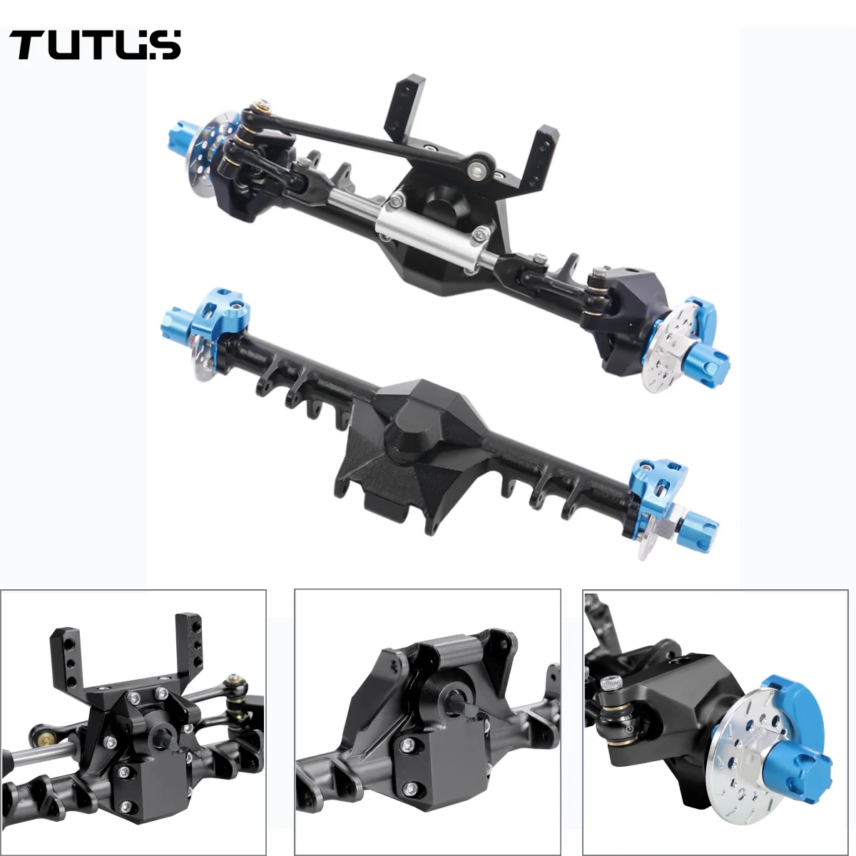 

Для радиоуправляемых краулеров 1/24 SCX24 Deadbolt 90081 C10 JEEP Gladiator: алюминиевые передние и задние прямые оси +9 мм с гидравлическим рулевым механизмом