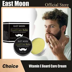 Vitamin E Beard Care Cream Reduce Dry Strengthen Shaping Moisturize Growth Improve Smoothing Charming Styling Beard Groomed Wax