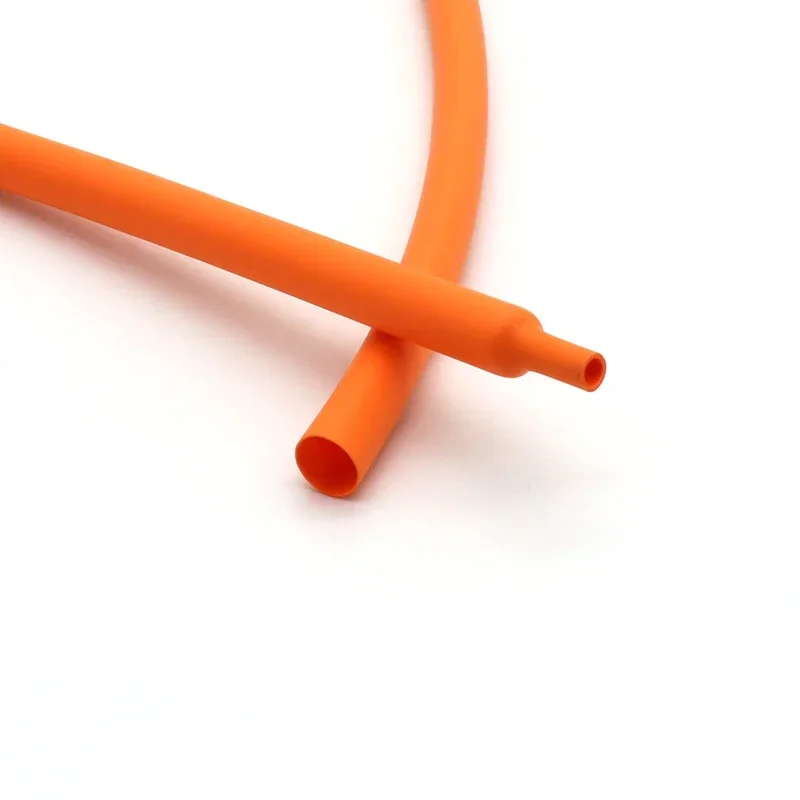 1Meter Orange 2:1 Heat Shrink Tube Dia 1 ~ 50mm Polyolefin 2:1 Shrinkage Cable Sleeve Shrink wrap cable protector Tube