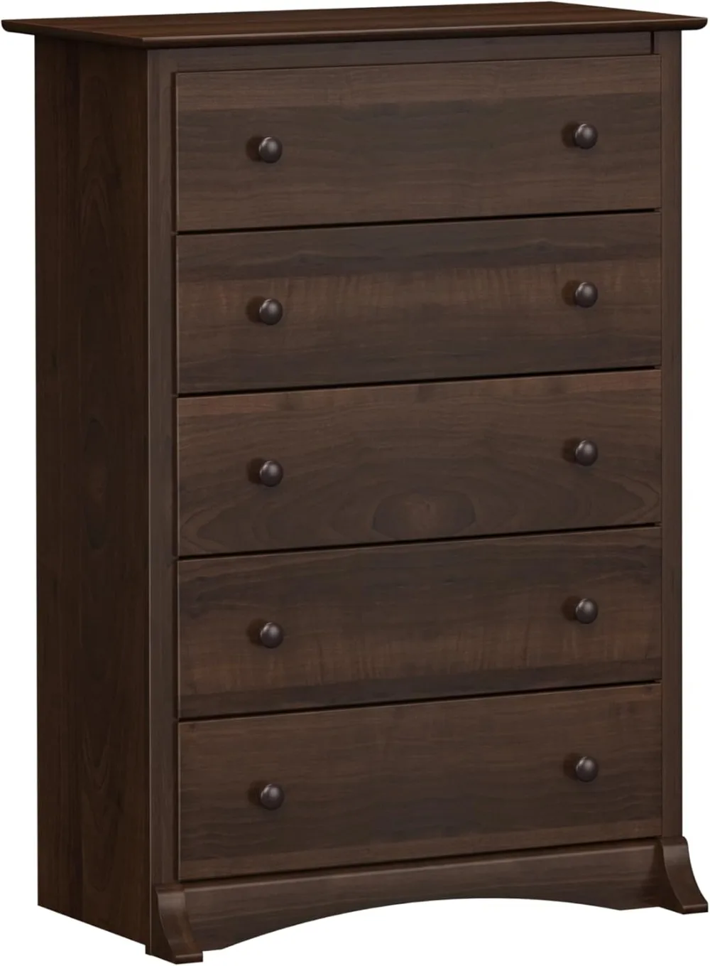 Prepac Fremont Superior 5-Drawer Chest for Bedroom - Spacious and Stylish Chest of Drawers, Measuring 17.75