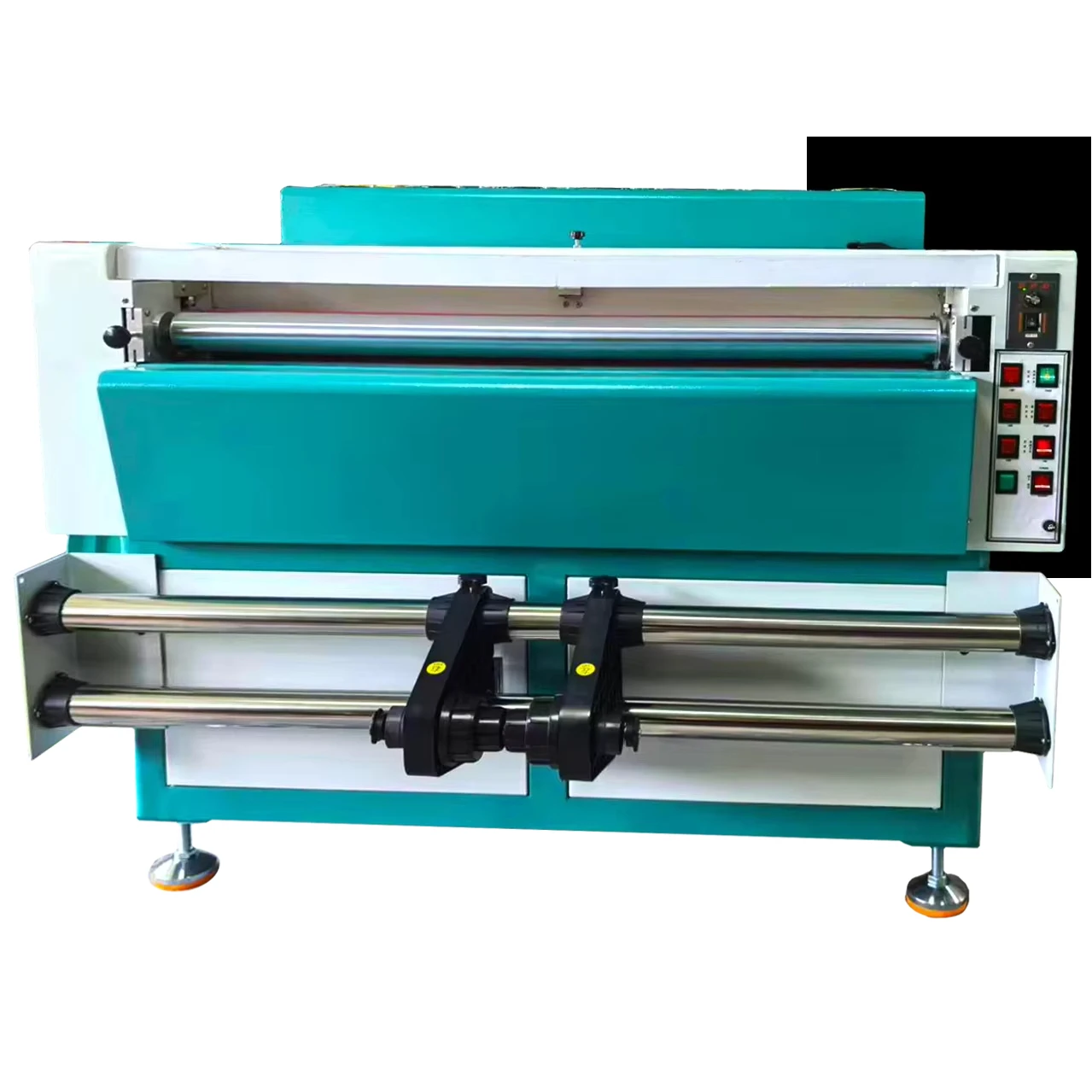 450mm Multi-Functional UV Coating Laminating Machine L450 Model 7.7m/min Speed 3000W New Condition Post-Press Equipment