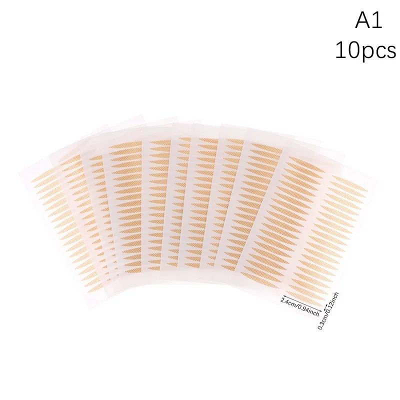 400 pezzi di sollevamento invisibile degli occhi mediante nastro adesivo invisibile per sollevamento palpebre doppia adesivo per palpebre strumento di bellezza