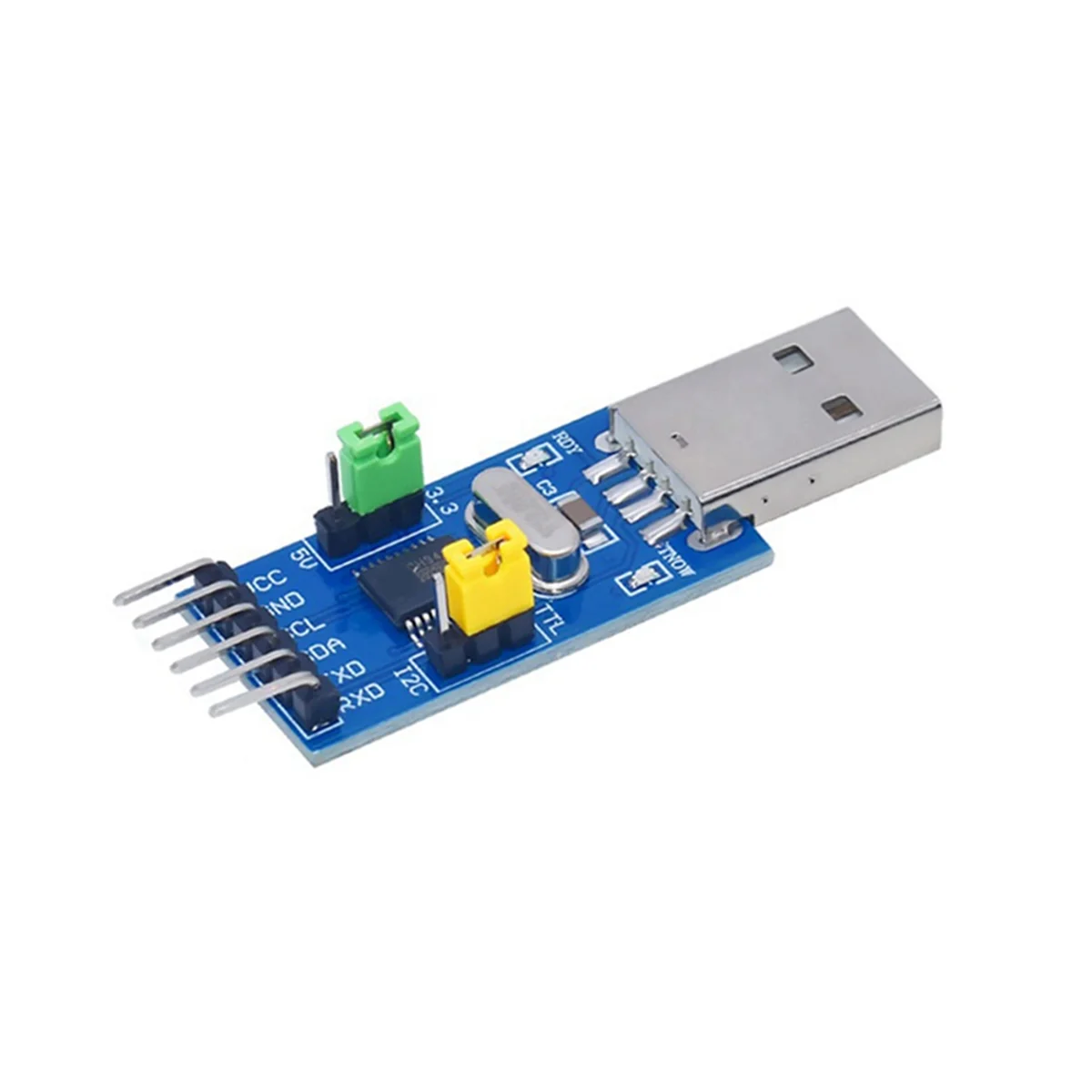 Usb Naar Iic Adapter Module, Usb Naar Iic I2c Uart Converter Adapter Module Elektronische Componenten