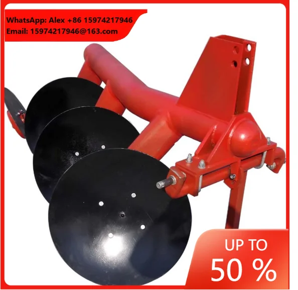 Brand New High Quality Cheap Tractor 3pt One Way Heavy Duty 1LYX-330 Disc Plow Plough For Africa Market